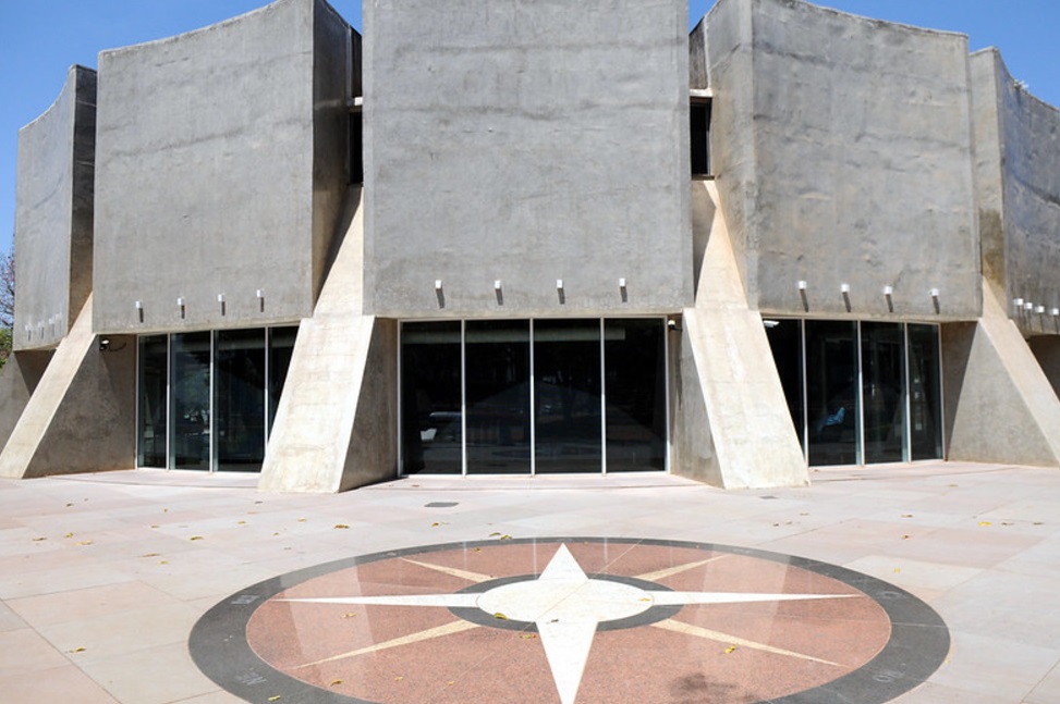 Fachada do Planetário de Brasília