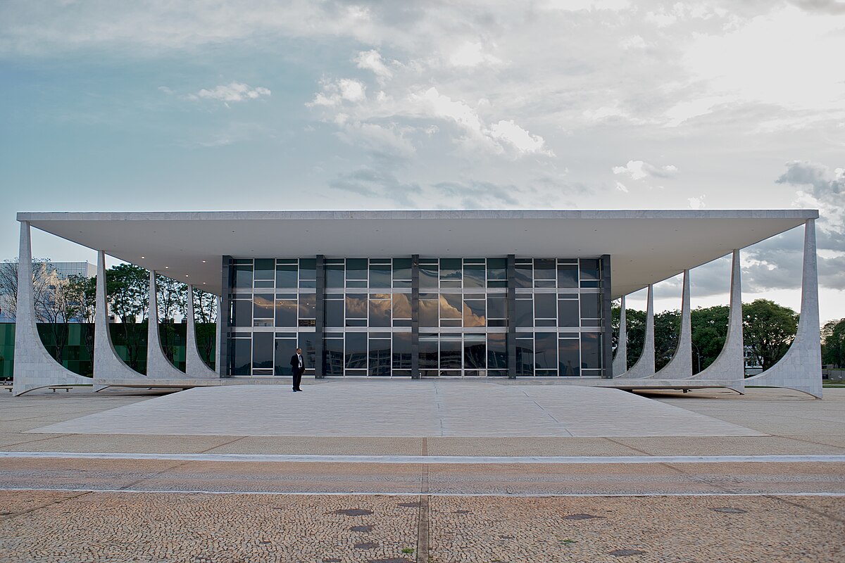 Fachada do STF, Supremo Tribunal Federal, Brasília