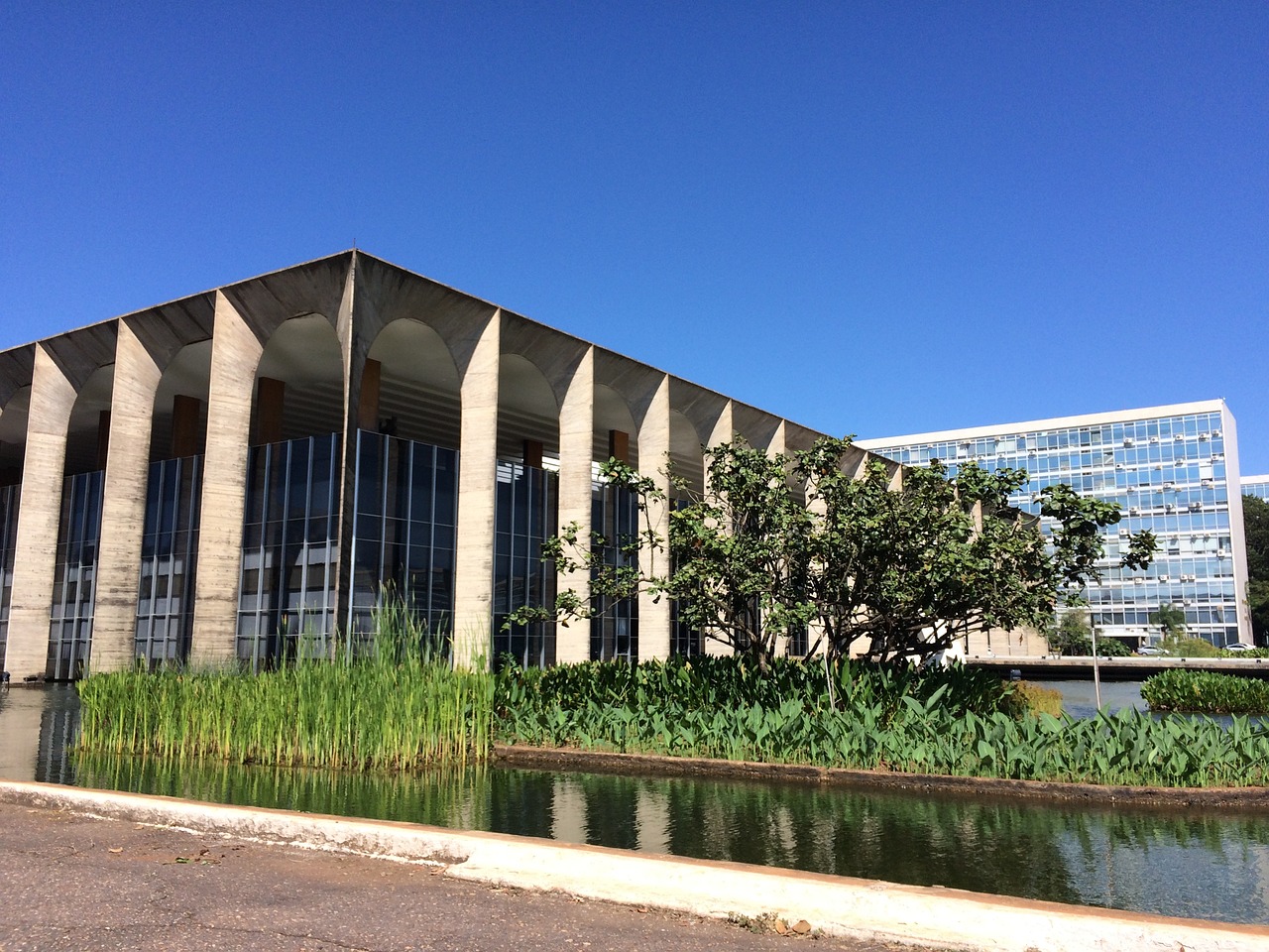 Jardim Burle Marx em frente ao Palácio do Itamaraty, Brasília