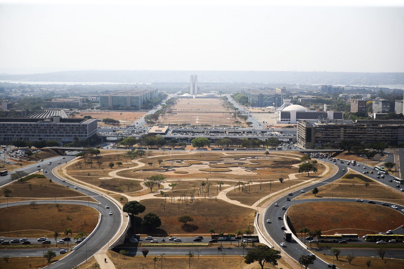 Eixo Monumental e Pontos Turísticos de Brasília