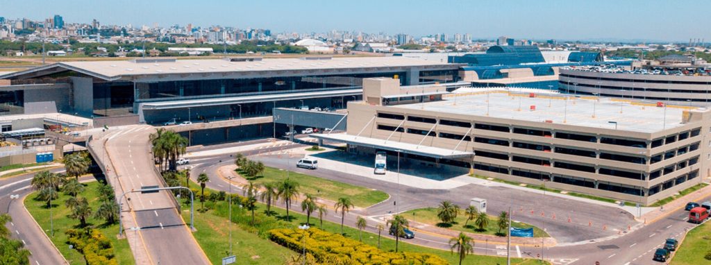 Aeroporto Internacional Salgado Filho fachada - Porto Alegre