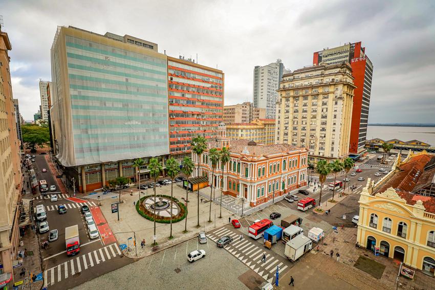 Praça Montevideo, Centro Histórico de Porto Alegre