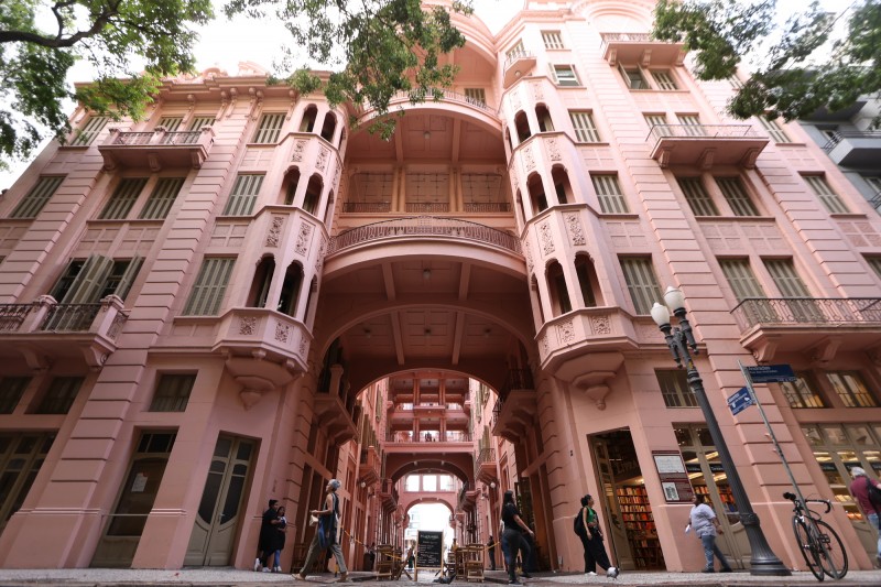 Fachada da Casa de Cultura Mario Quintana - Porto Alegre