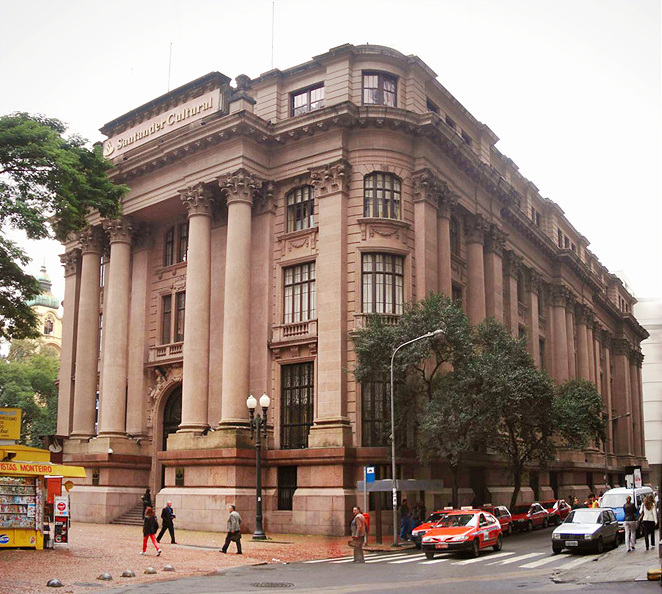 Fachada do Farol Santander, Porto Alegre