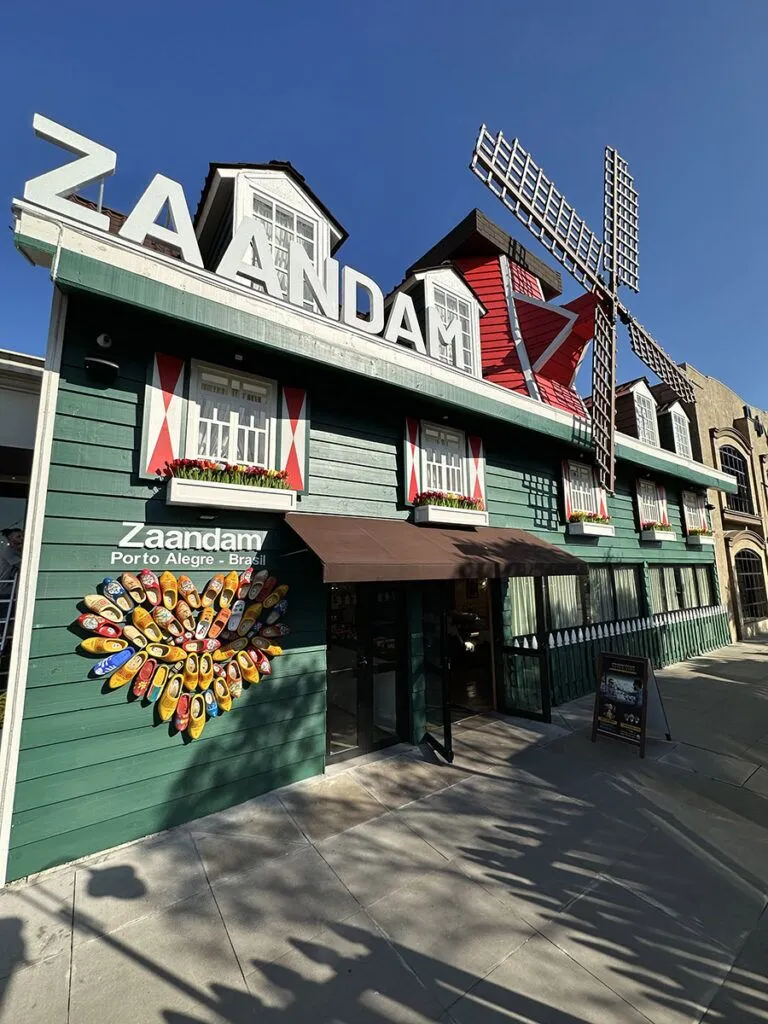 Restaurante Cidade Zaandam, fachada. Porto Alegre