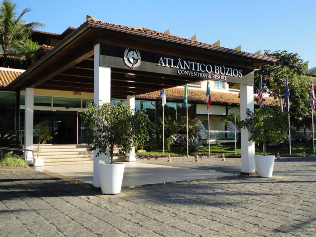 Hotel Atlântico Búzios - Fachada e entrada.