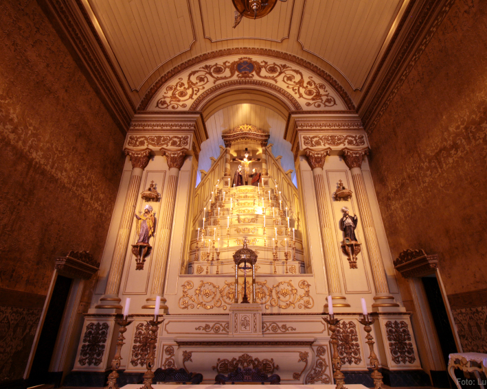 Interior da Igreja das Dores, Porto Alegre