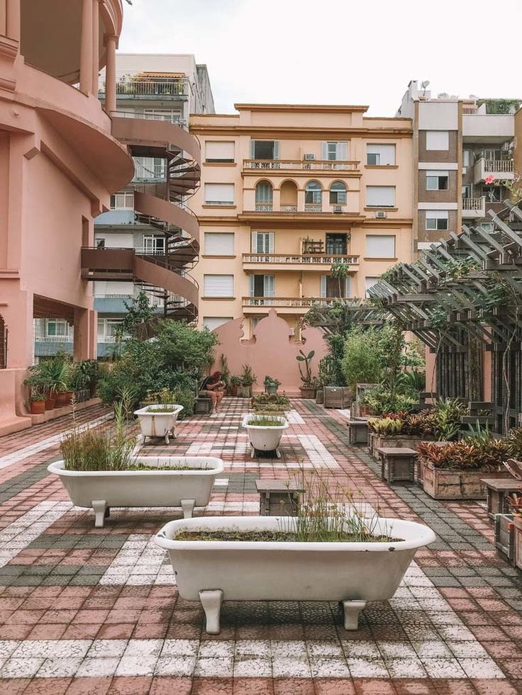 Jardim Lutzenberger - Casa de Cultura Mário Quintana - Porto Alegre