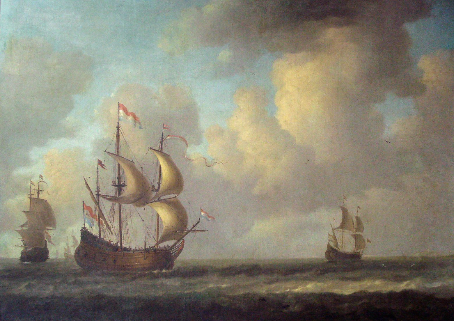 Quadro Jeronimus van Diest - O Rejalma 1673 - Porto Alegre