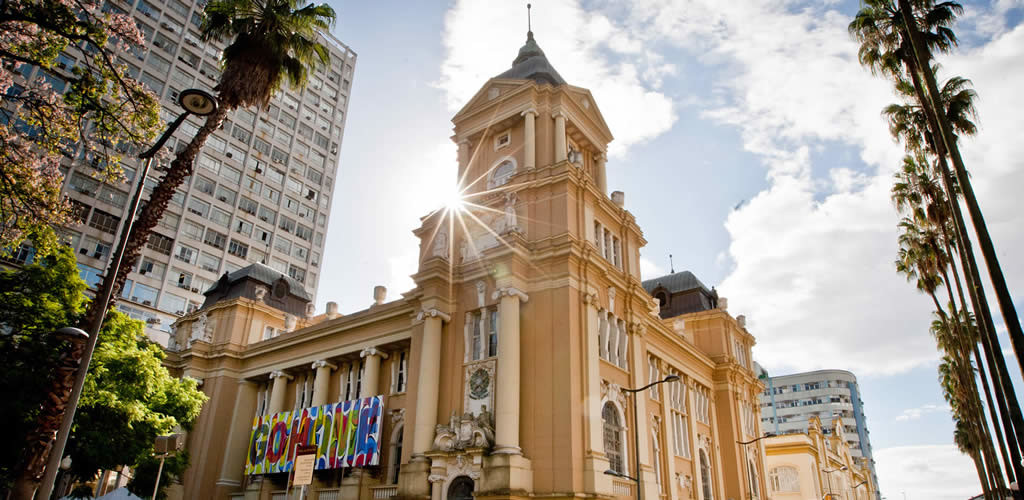 Fachada do Museu de Arte do Rio Grande do Sul, POrto Alegre