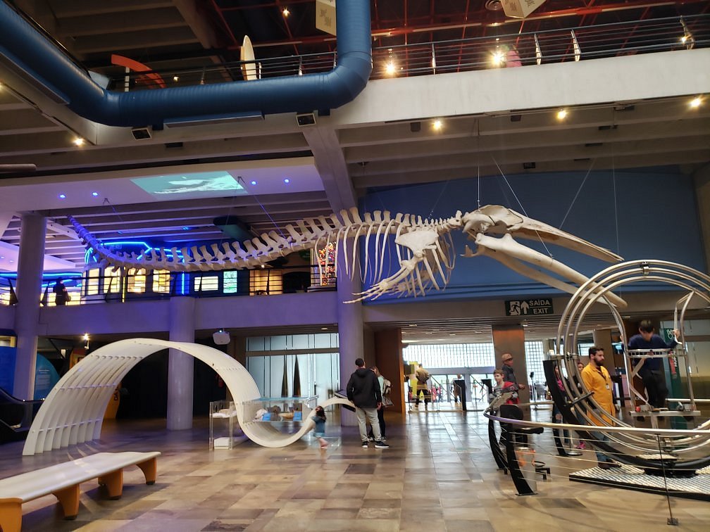 Interior do Museu de Ciência e Tecnologia - Porto Alegre