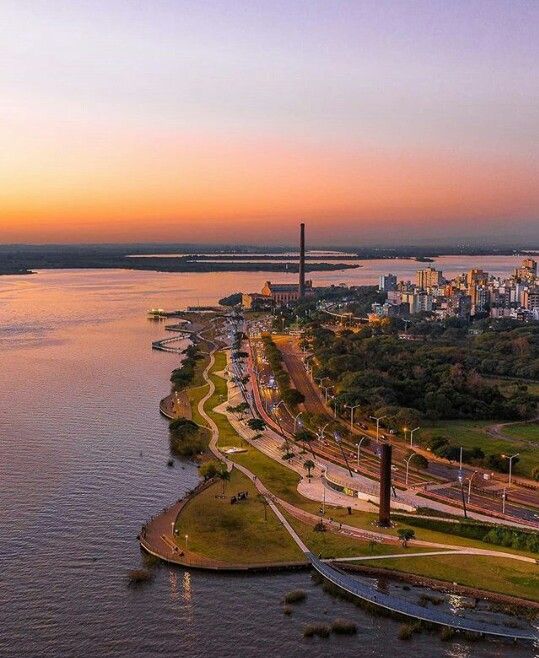 Pôr do sol - Orla do Guaíba, Porto Alegre