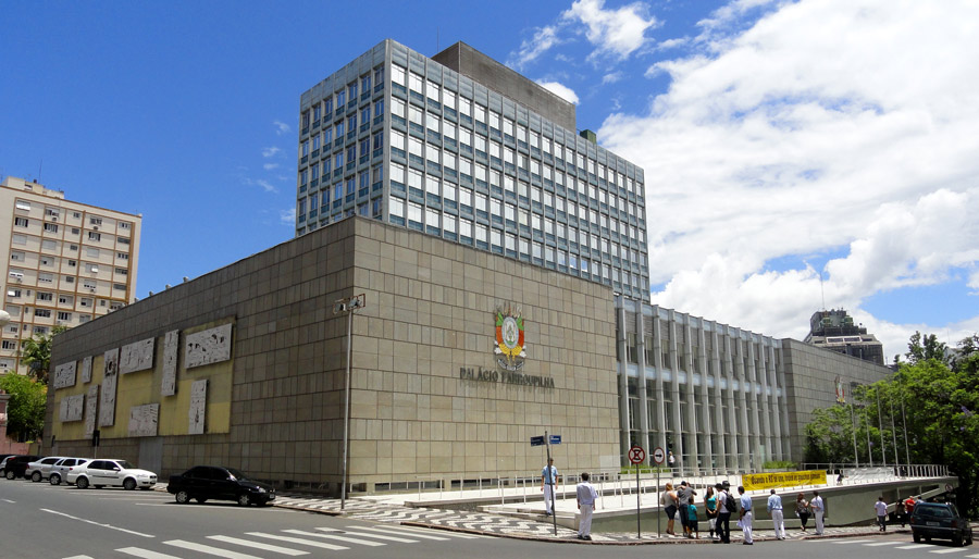 Fachada do Palácio Farroupilha - Porto Alegre