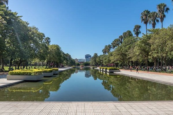 Espelho d´água no Parque da Redenção, Porto Alegre