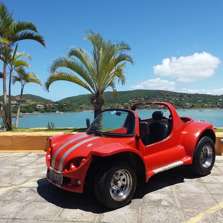 Buggy vermelho - Búzios