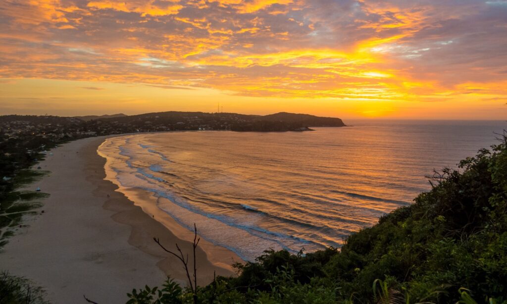 Pôr do Sol na Praia de Geribá - Búzios 