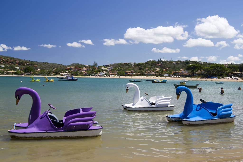 Praia da Ferradura - Pedalinhos - Búzios.